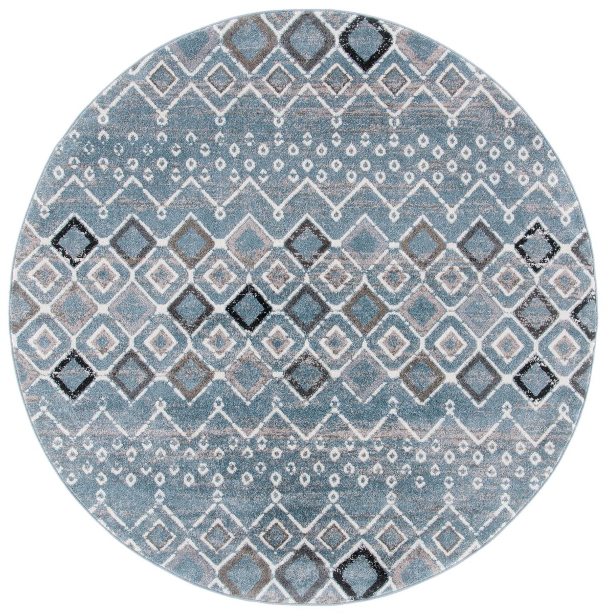 Safavieh Amsterdam Ams108L Blue/Ivory Rugs.