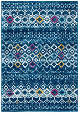Safavieh Amsterdam Ams108M Navy/Turquoise Rugs.