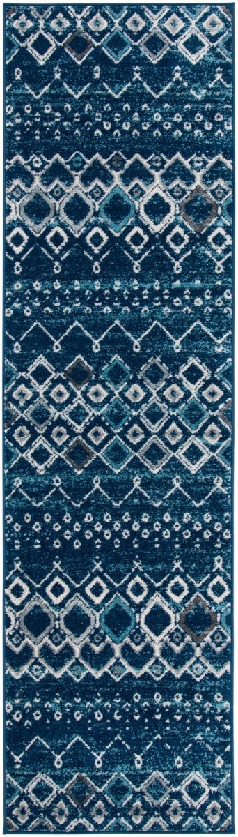 Safavieh Amsterdam Ams108N Navy/Beige Rugs.