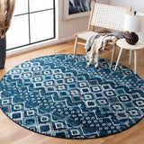 Safavieh Amsterdam Ams108N Navy/Beige Rugs.