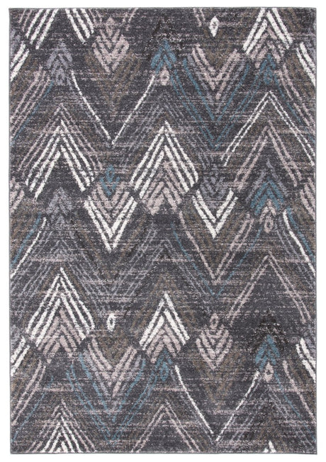 Safavieh Amsterdam Ams110F Dark Grey/Grey Rug.