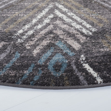 Safavieh Amsterdam Ams110F Dark Grey/Grey Rug.