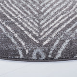 Safavieh Amsterdam Ams110G Dark Grey/Light Grey Rug.