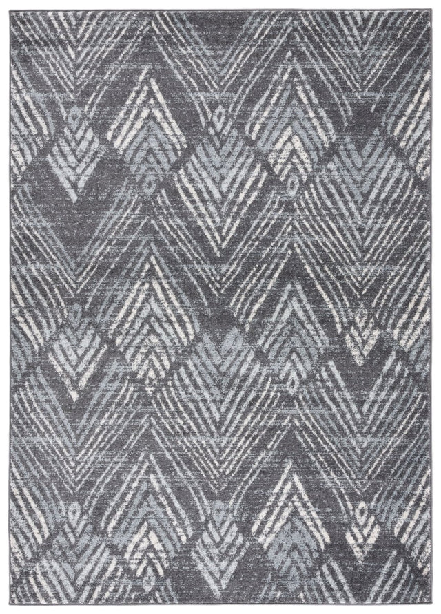 Safavieh Amsterdam Ams110G Dark Grey/Light Grey Rug.