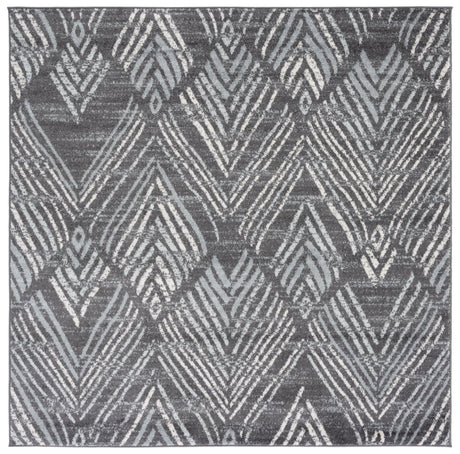 Safavieh Amsterdam Ams110G Dark Grey/Light Grey Rug.