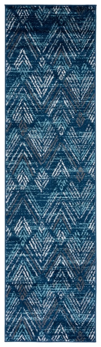 Safavieh Amsterdam Ams110N Navy/Aqua Rug.