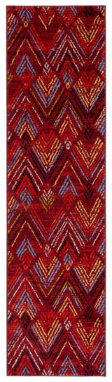 Safavieh Amsterdam Ams110Q Red/Terracotta Rug.