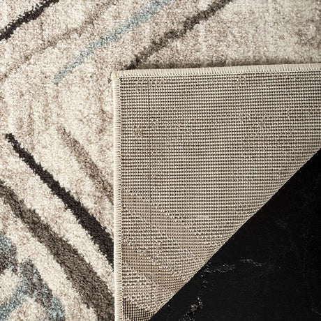 Safavieh Amsterdam Ams112A Cream / Charcoal Rugs.