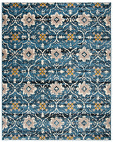 Safavieh Amsterdam Ams113M Blue / Creme Rugs.