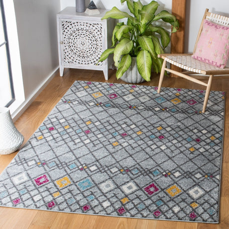 Safavieh Amsterdam Ams115G Grey/Light Grey Rug.