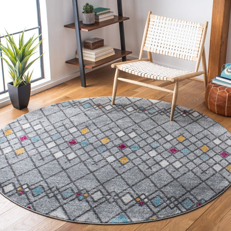 Safavieh Amsterdam Ams115G Grey/Light Grey Rug.