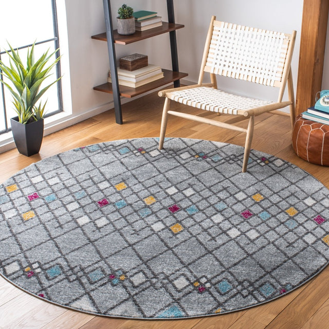Safavieh Amsterdam Ams115G Grey/Light Grey Rug.