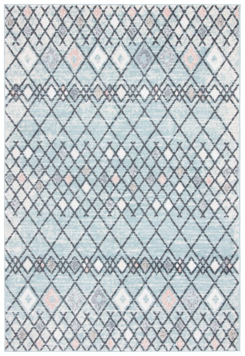 Safavieh Amsterdam Ams115L Light Blue/Ivory Rugs.