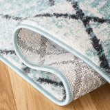 Safavieh Amsterdam Ams115L Light Blue/Ivory Rugs.