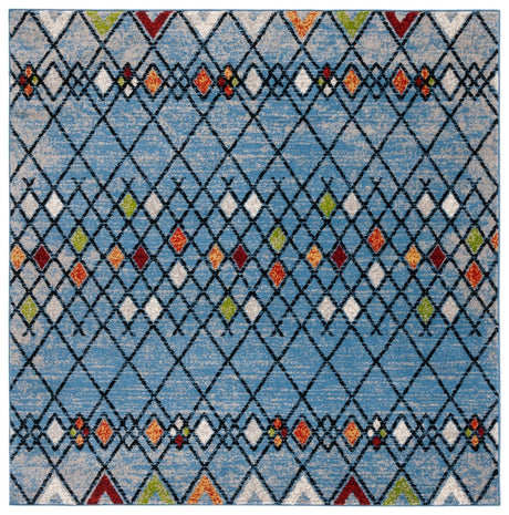 Safavieh Amsterdam Ams115M Blue/Ivory Rugs.