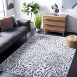 Safavieh Amsterdam Ams187F Ivory/Grey Rug.