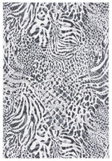 Safavieh Amsterdam Ams187F Ivory/Grey Rug.