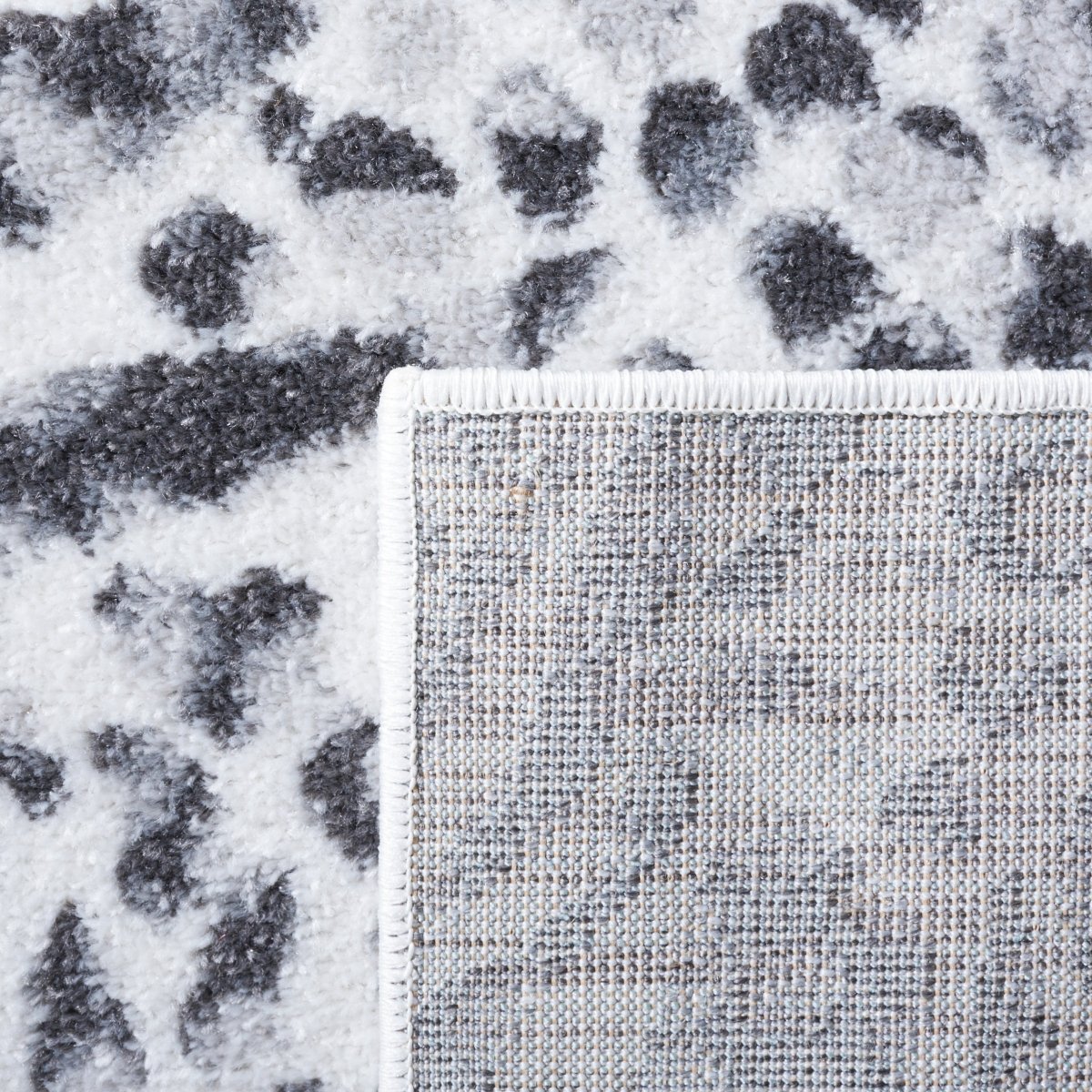 Safavieh Amsterdam Ams187F Ivory/Grey Rug.