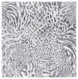 Safavieh Amsterdam Ams187F Ivory/Grey Rug.