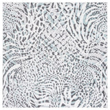 Safavieh Amsterdam Ams187K Ivory/Teal Rug.