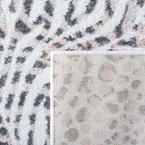 Safavieh Amsterdam Ams187U Ivory/Blush Rug.