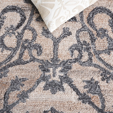 Safavieh Anatolia An401B Beige/Black Rug.