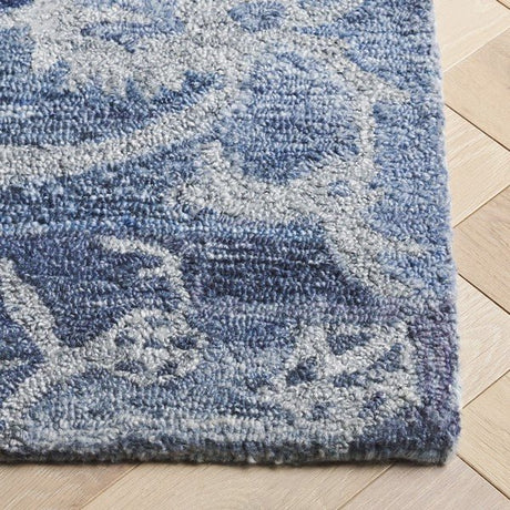 Safavieh Anatolia An401M Blue/Grey Rug.