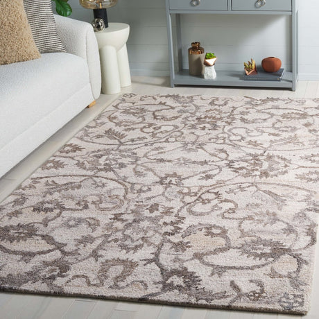 Safavieh Anatolia An401T Ivory/Brown Rug.