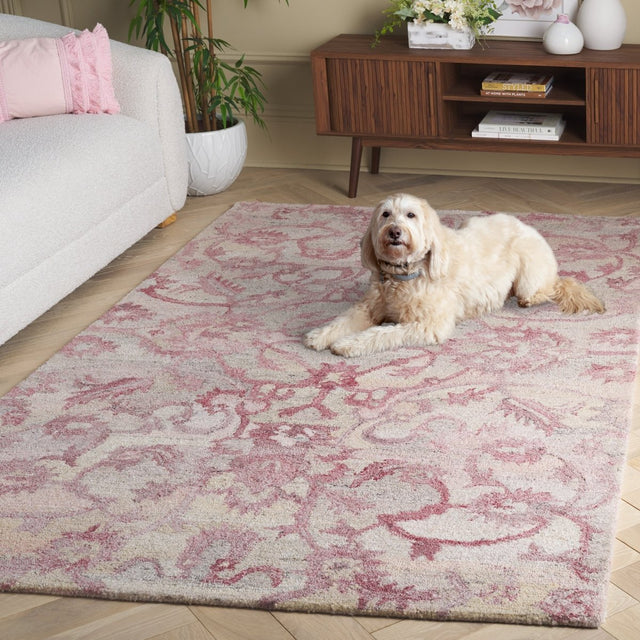 Safavieh Anatolia An401U Light Pink Rug.