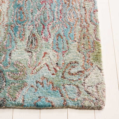 Safavieh Anatolia An403J Teal/Green Rug.