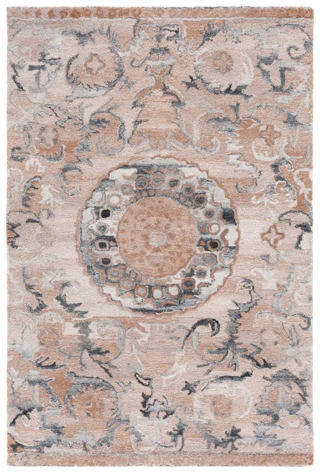 Safavieh Anatolia An404T Light Brown/Grey Rug.