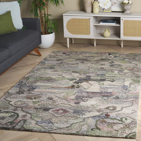 Safavieh Anatolia An408F Grey/Green Rug.