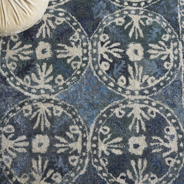 Safavieh Anatolia An410N Navy/Beige Rug.