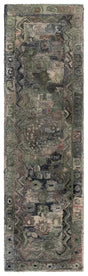 Safavieh Anatolia 2'-3" x 8'-0" Rug in Grey / Green