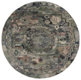 Safavieh Anatolia 6'-0" x 6'-0" Rug in Grey / Green