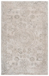 Safavieh Anatolia 4'-0" x 6'-0" Rug in Light Grey / Sage