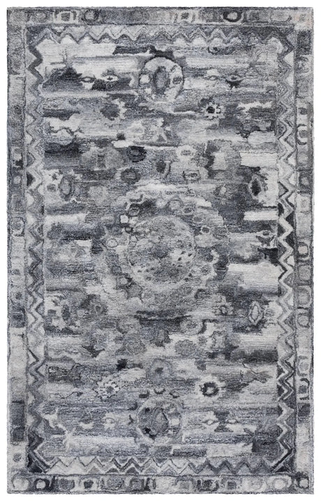Safavieh Anatolia 4'-0" x 6'-0" Rug in Dark Grey