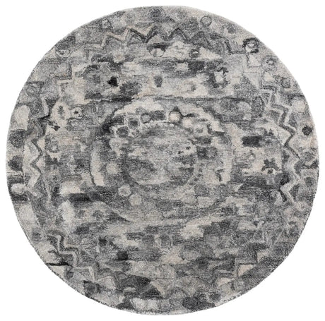 Safavieh Anatolia 6'-0" x 6'-0" Rug in Dark Grey