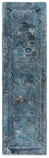 Safavieh Anatolia 2'-3" x 8'-0" Rug in Blue