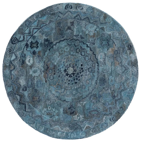 Safavieh Anatolia 6'-0" x 6'-0" Rug in Blue