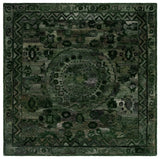 Safavieh Anatolia 6'-0" x 6'-0" Rug in Dark Green / Grey