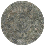 Safavieh Anatolia 6'-0" x 6'-0" Rug in Dark Green / Brown