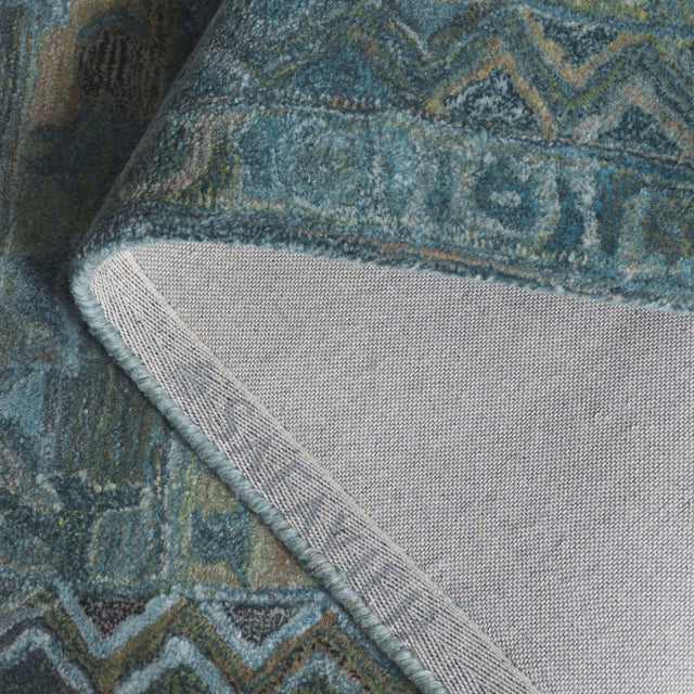 Safavieh Anatolia An411Y Aqua/Green Rug.