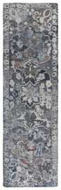 Safavieh Anatolia 2'-3" x 8'-0" Rug in Grey / Ivory