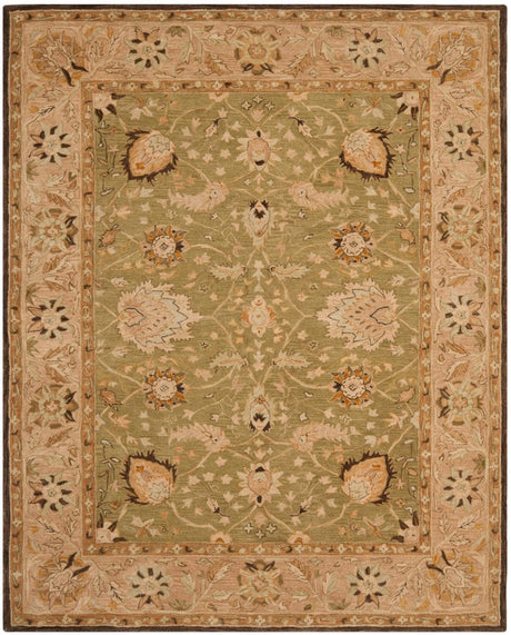 Safavieh Anatolia An512C Sage / Beige Rugs.