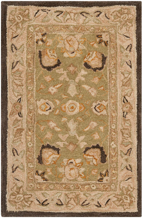 Safavieh Anatolia An512C Sage / Beige Rugs.