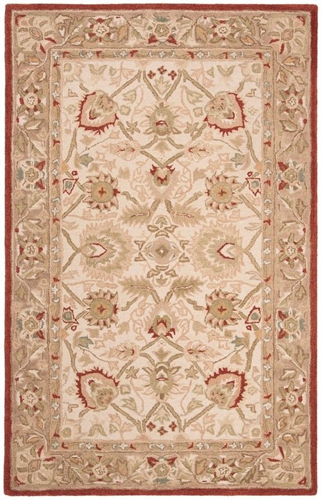 Safavieh Anatolia An512E Ivory / Rust Rugs.