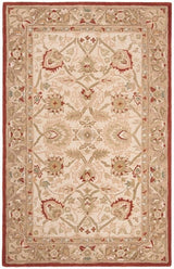 Safavieh Anatolia An512E Ivory / Rust Rugs.