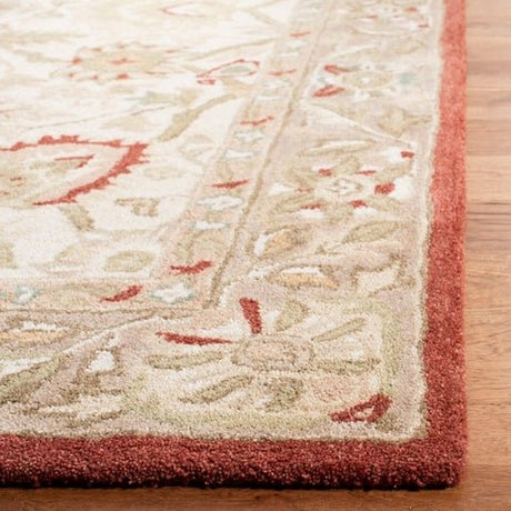 Safavieh Anatolia An512E Ivory / Rust Rugs.