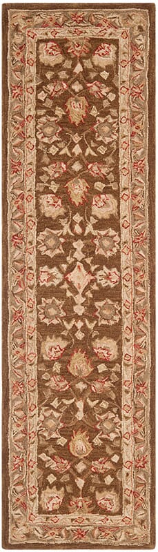 Safavieh Anatolia An512F Brown / Green Rugs.